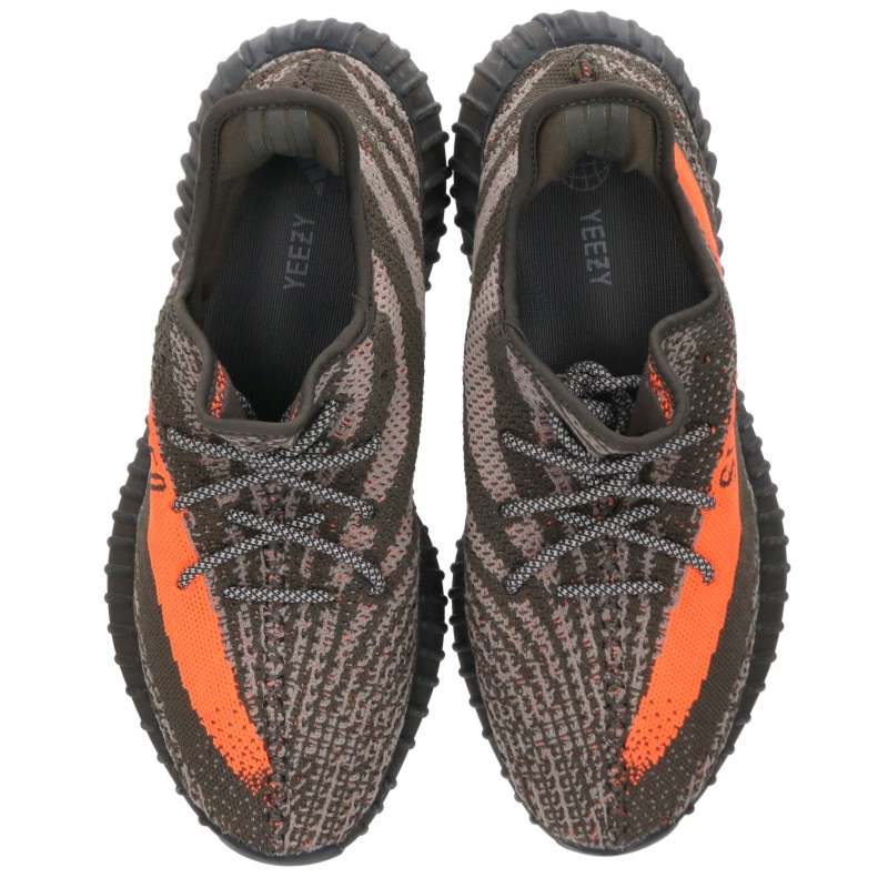 adidas Yeezy Boost 350 V2 Grey/Orange Sneakers Size 29cm