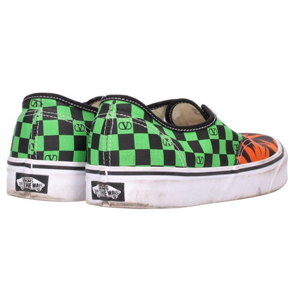 VALENTINO x Vans Black/Green/Orange Sneakers Size 28cm