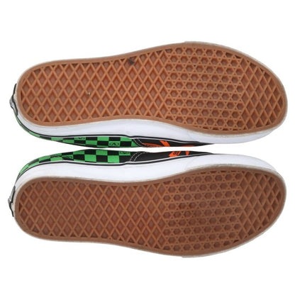 VALENTINO x Vans Black/Green/Orange Sneakers Size 28cm