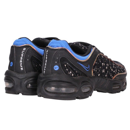 SUPREME x Nike Air Max Tailwind 4 Black Sneakers Size 28cm