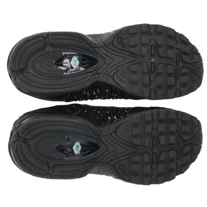 SUPREME x Nike Air Max Tailwind 4 Black Sneakers Size 28cm