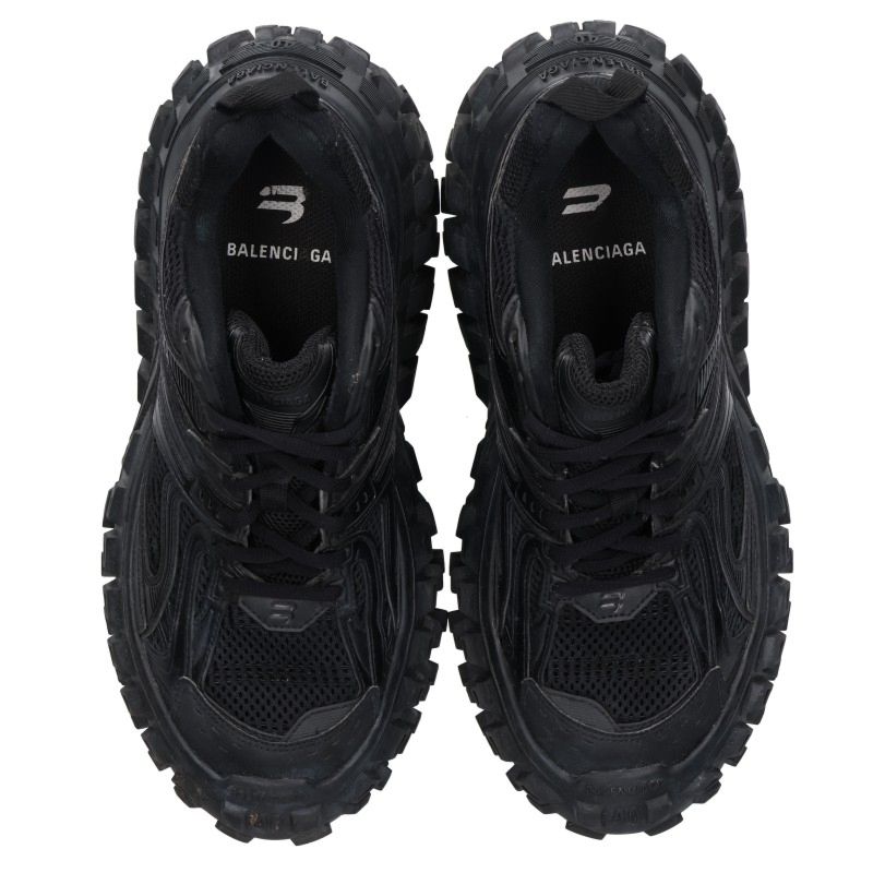 BALENCIAGA Bouncer Chunky Sole Sneakers Black Size EU 40