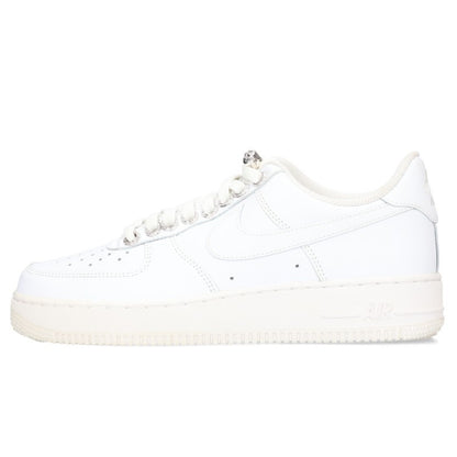 Chrome Hearts Nike Air Force 1 Bolo White Silver Sneakers Size 27cm