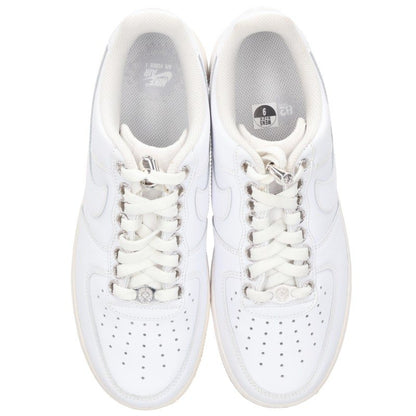 Chrome Hearts Nike Air Force 1 Bolo White Silver Sneakers Size 27cm