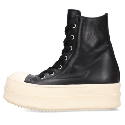 Rick Owens Mega Bumper Leather Sneakers Black/White Size 36