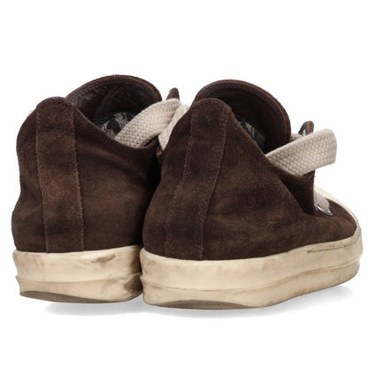 Rick Owens JUMBOLACE RAMONES LOW Sneakers Brown Size EU 41