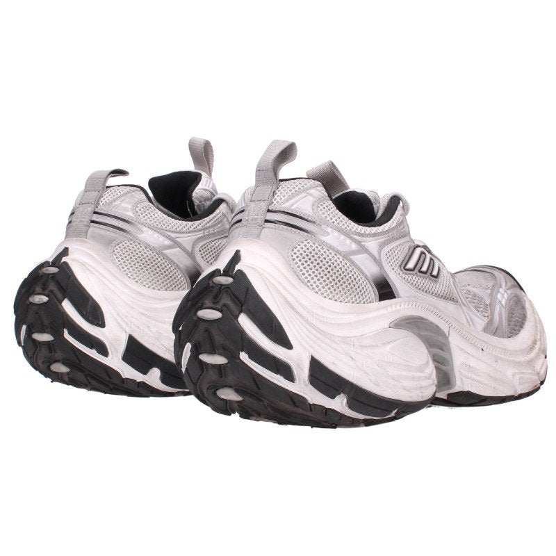 BALENCIAGA 10XL Sneakers Grey & White Size EU 44