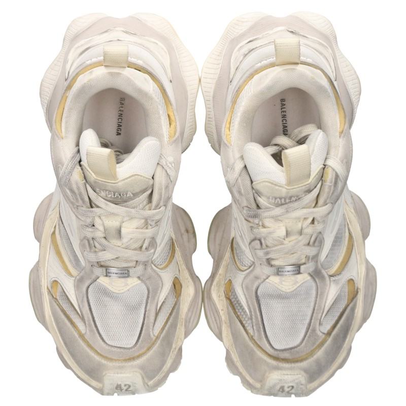 BALENCIAGA Cargo Sneakers White Size EU 42