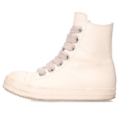 Rick Owens JUMBOLACE Ramones Sneakers White Size EU 42