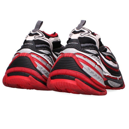 BALENCIAGA Platform Sneakers Red Black Size EU 42