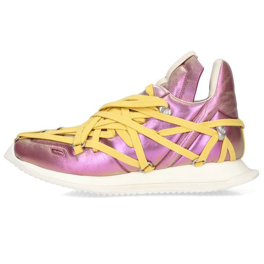 Rick Owens Maximal Runner Sneakers Pink/Yellow Size EU 39