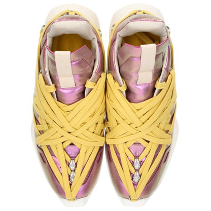 Rick Owens Maximal Runner Sneakers Pink/Yellow Size EU 39