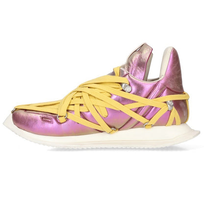 Rick Owens Maximal Runner Sneakers Pink/Yellow Size EU 39