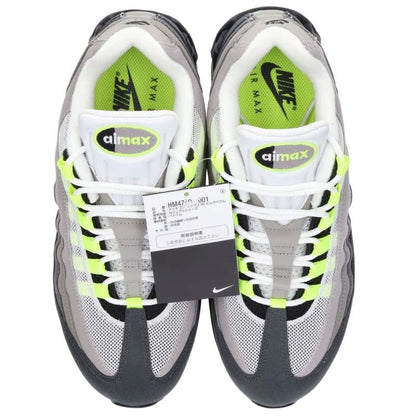 NIKE Air Max 95 OG Big Bubble Yellow Sneakers Size 25.5cm