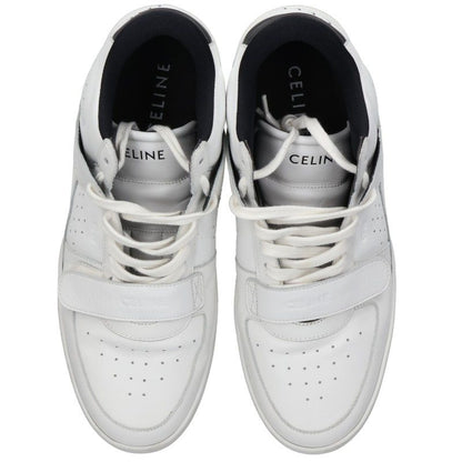 CELINE CT-02 Velcro Mid-Cut Sneakers White Size EU 42