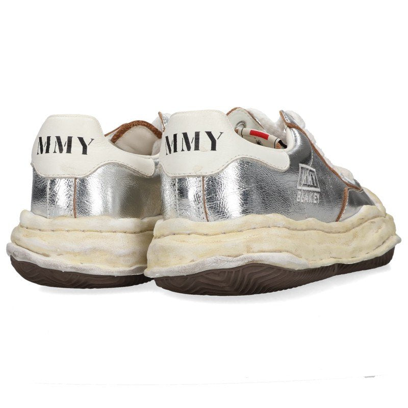 MIHARAYASUHIRO Blakey Distressed Canvas Sneakers Size EU 41
