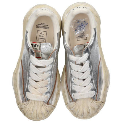 MIHARAYASUHIRO Blakey Distressed Canvas Sneakers Size EU 41