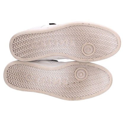 CELINE Velcro Strap Low-Top Sneakers White Size EU 42
