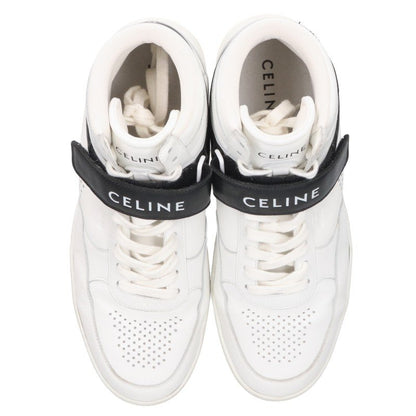 CELINE Velcro Strap Low-Top Sneakers White Size EU 42