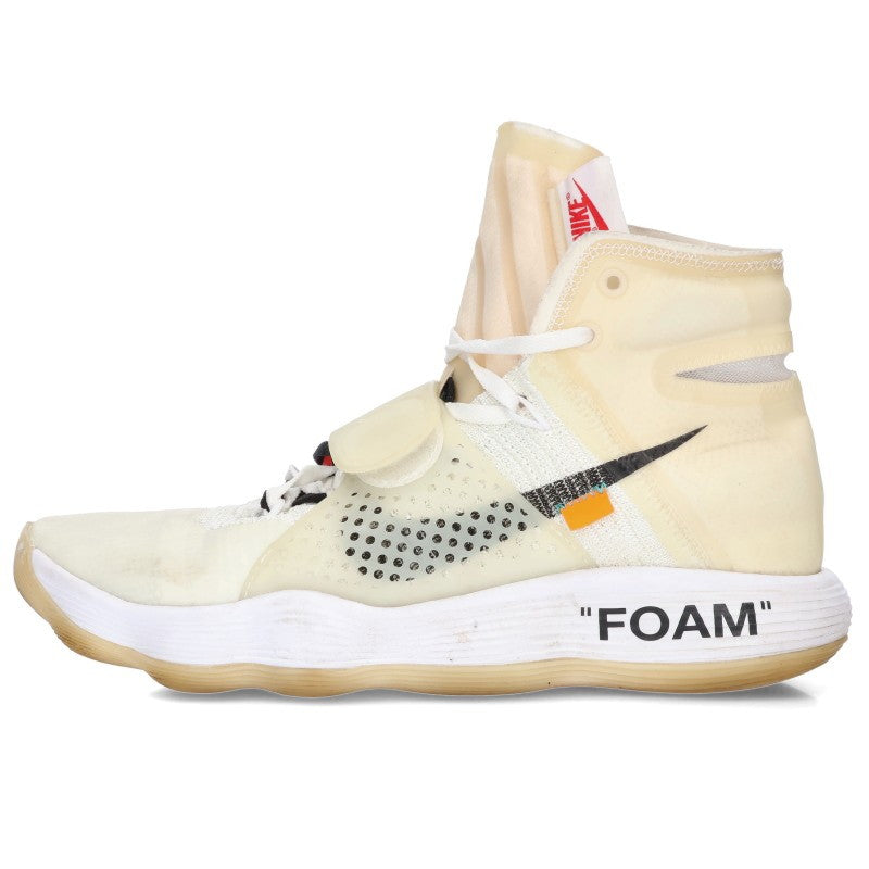 NIKE OFF-WHITE React Hyperdunk Sneakers White Size 28cm