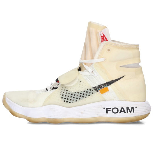 NIKE OFF-WHITE React Hyperdunk Sneakers White Size 28cm