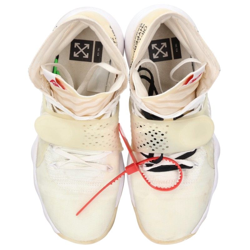 NIKE OFF-WHITE React Hyperdunk Sneakers White Size 28cm