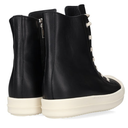 Rick Owens Ramones Leather Hi-Top Sneakers Size EU 39