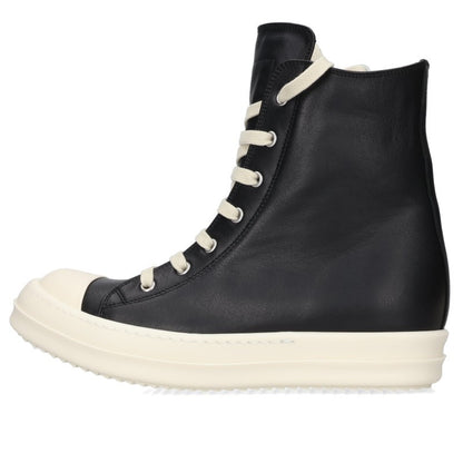 Rick Owens Ramones Leather Hi-Top Sneakers Size EU 40