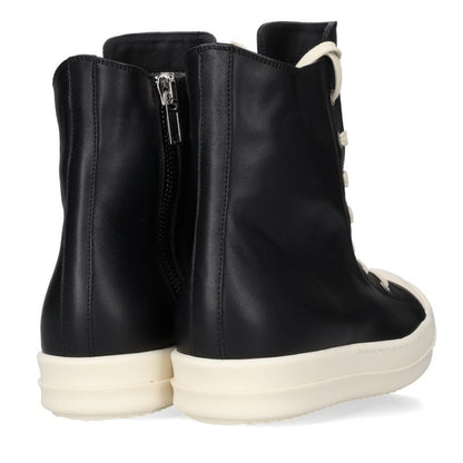 Rick Owens Ramones Leather Hi-Top Sneakers Size EU 40