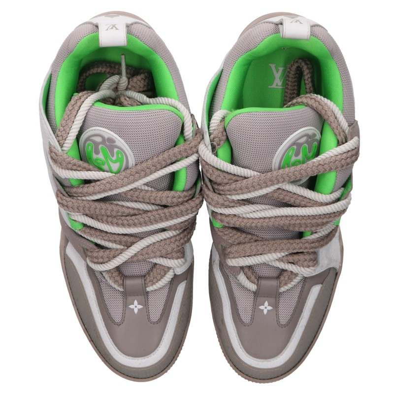 LOUISVUITTON LV Skate Lace-Up Low-Top Sneakers Size 10