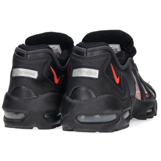 SUPREME x NIKE Air Max 96 Black Sneakers Size 27cm