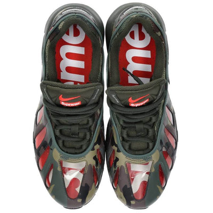 NIKE x SUPREME Air Max 96 Sneakers Khaki Size 27cm