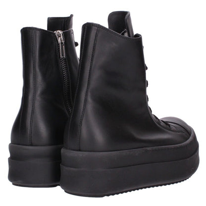 Rick Owens MEGA BUMPER Leather Sneakers Black Size EU 42