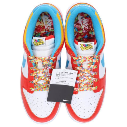 NIKE Dunk Low QS LeBron Fruity Pebbles Sneakers Size 26.5cm