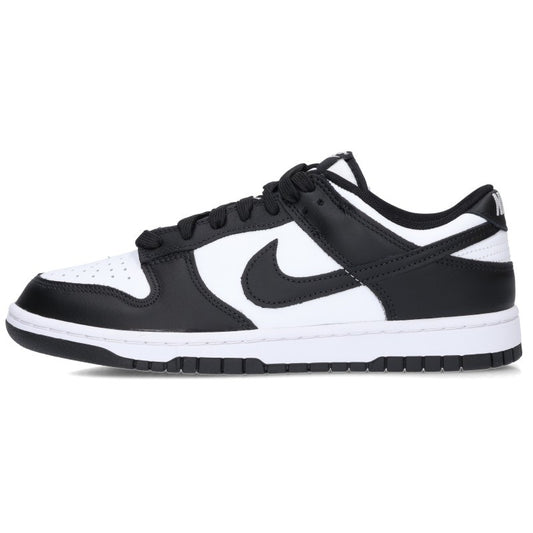 NIKE Dunk Low Retro Panda Sneakers Black White Size 26.5