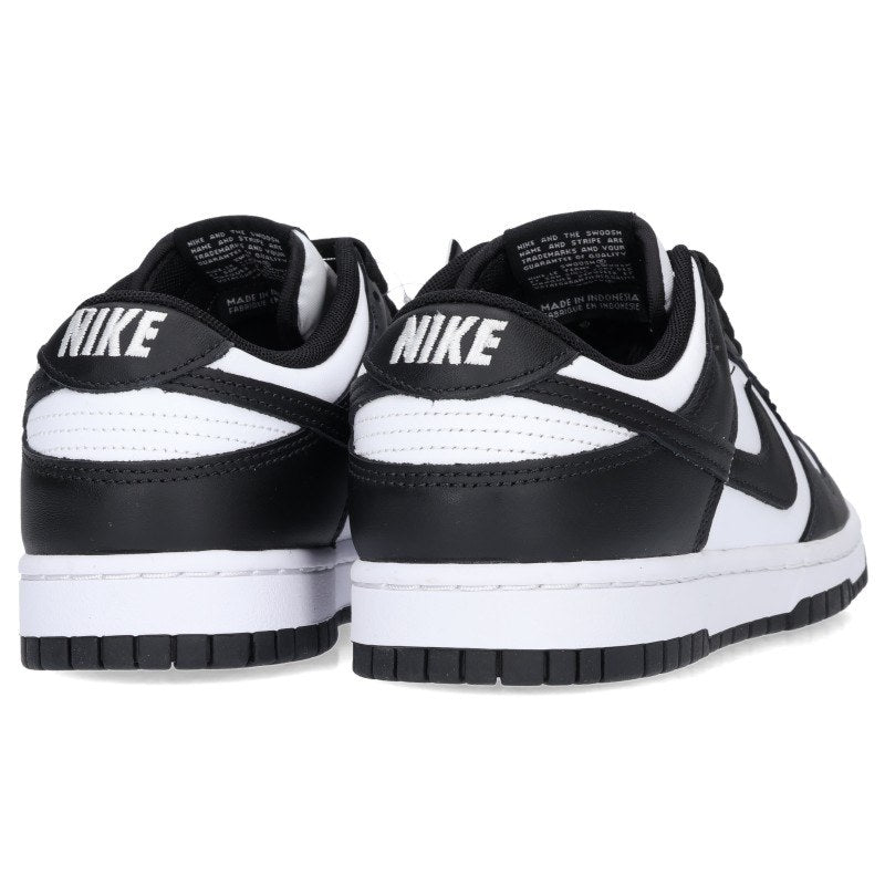 NIKE Dunk Low Retro Panda Sneakers Black White Size 26.5