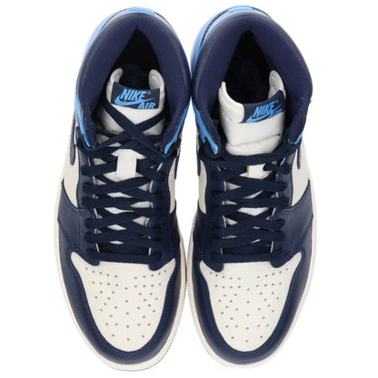 NIKE Air Jordan 1 Retro High OG Blue Sneakers Size 27.5cm