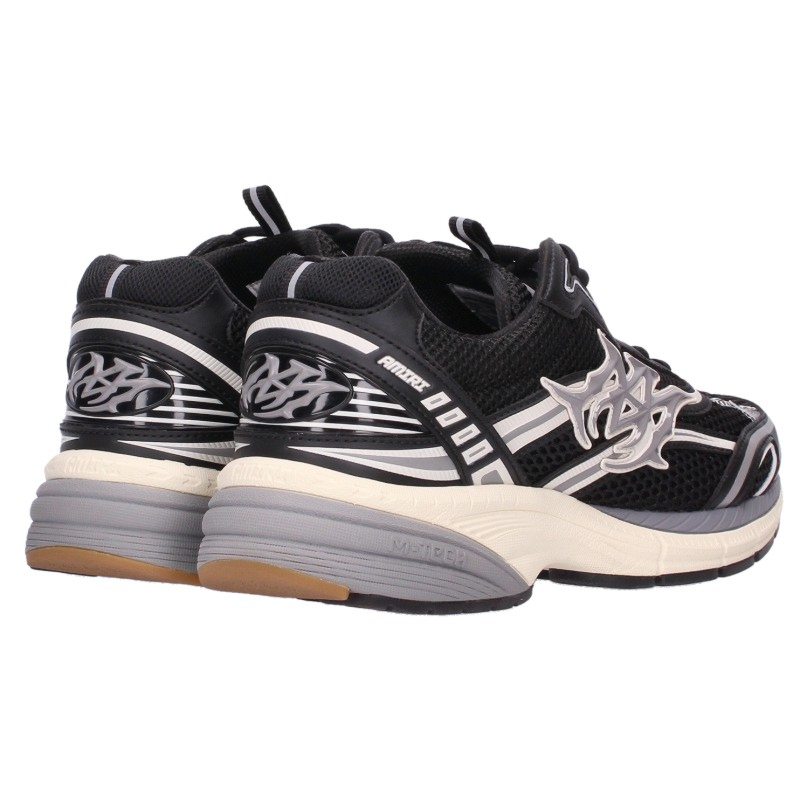 AMIRI M-TECH Mesh Low-Top Sneakers Black/Gray Size 28cm