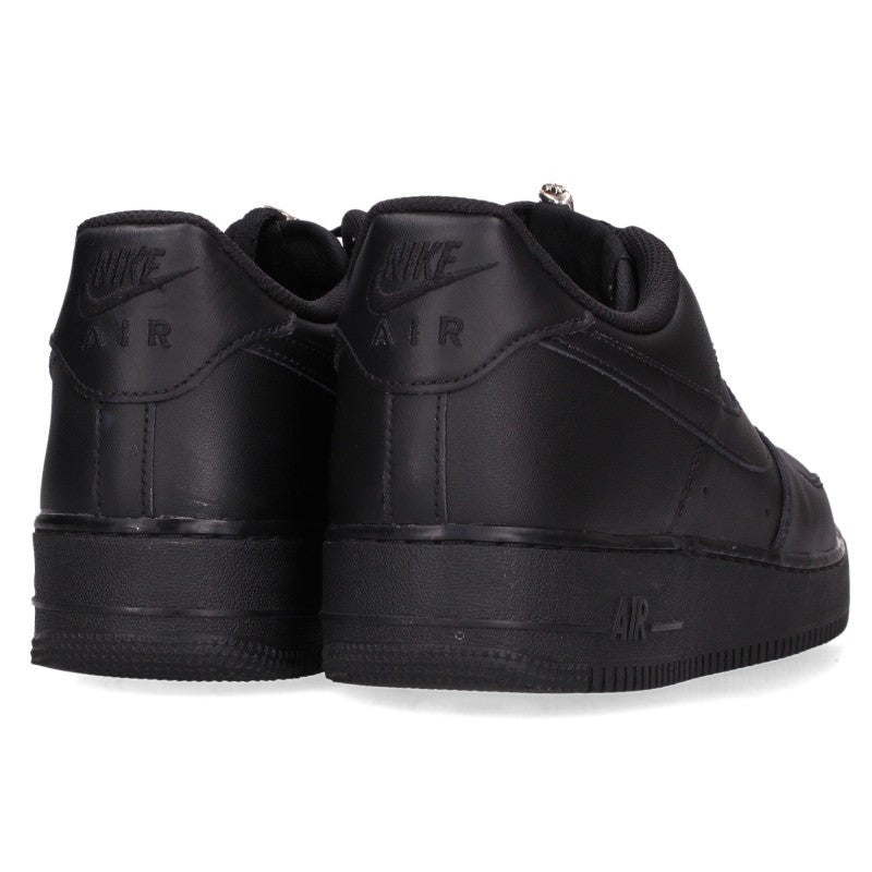 Chrome Hearts x Nike Air Force 1 Black Silver Sneakers Size 30cm