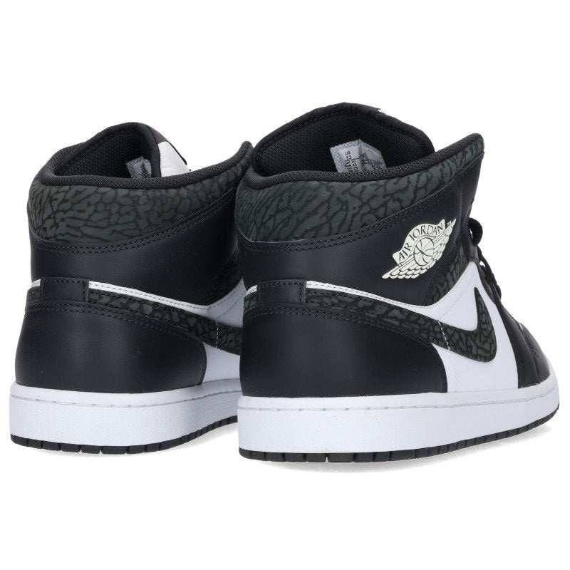 NIKE Air Jordan 1 Mid SE Panda Elephant Sneakers Size 29cm