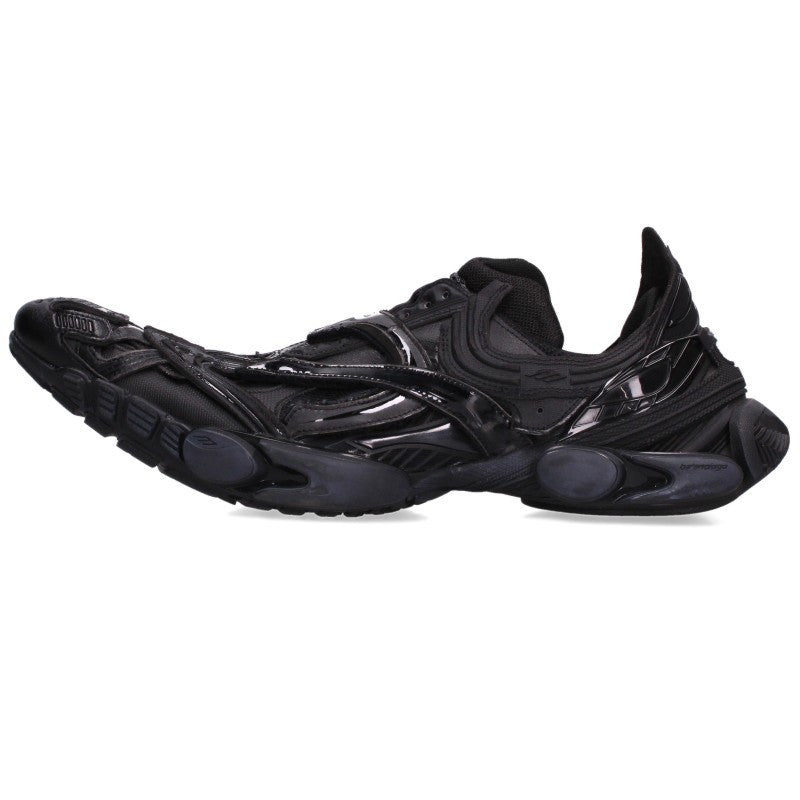 BALENCIAGA Reptile Low Top Sneakers Black Size EU 41