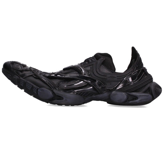 BALENCIAGA Reptile Low Top Sneakers Black Size EU 41