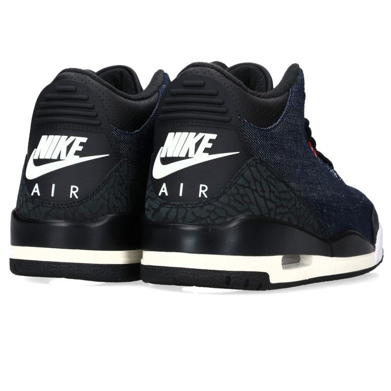 LEVI'S x NIKE AIR JORDAN 3 Denim Sneakers Size 28.5cm