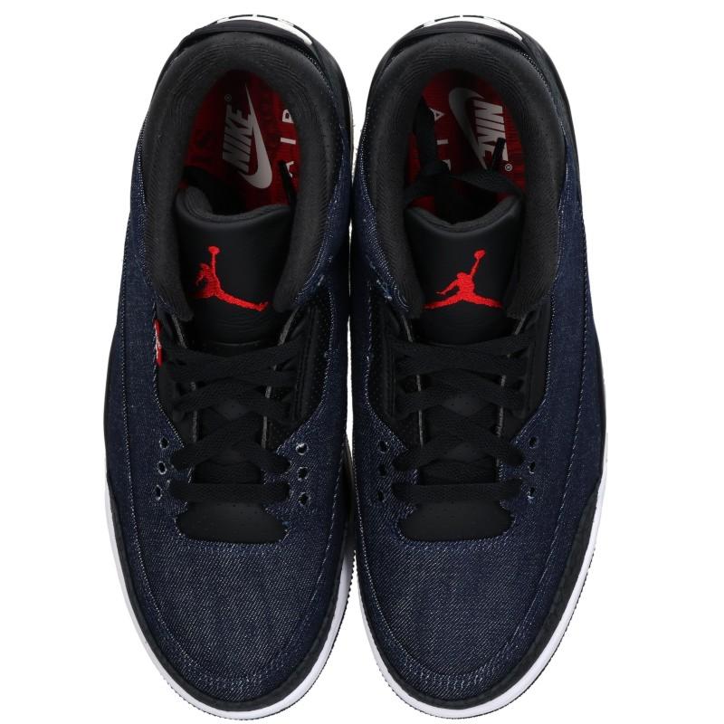 LEVI'S x NIKE AIR JORDAN 3 Denim Sneakers Size 28.5cm