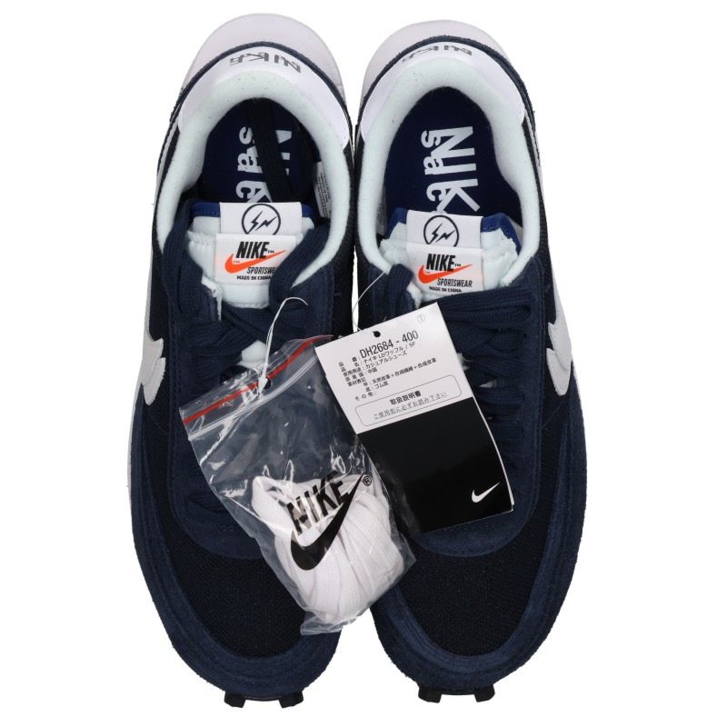 Sacai x Nike LD Waffle Sneakers Navy/White Size 27cm
