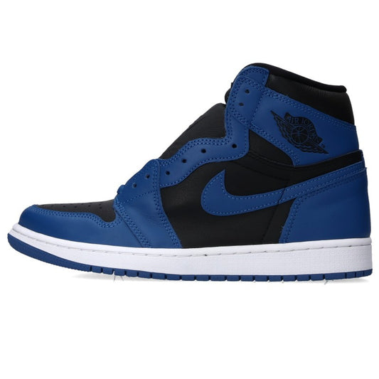 NIKE Air Jordan 1 High OG Dark Blue Sneakers Size 27cm