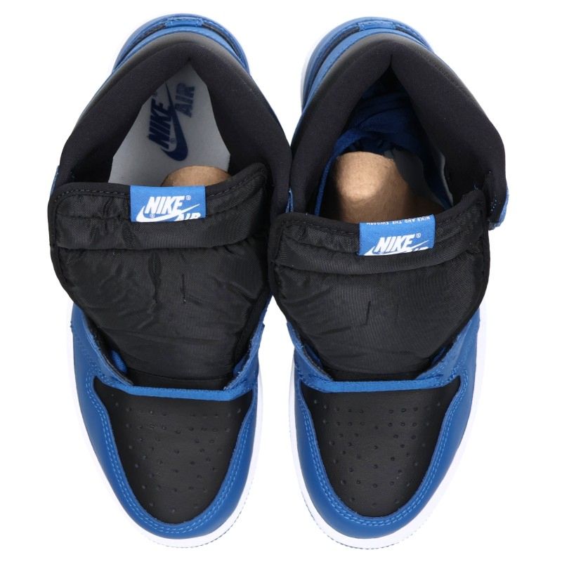 NIKE Air Jordan 1 High OG Dark Blue Sneakers Size 27cm