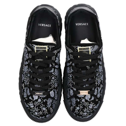 Versace Studded Low-Top Sneakers Black Size EU 42