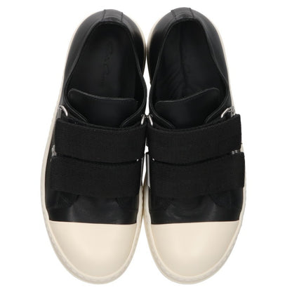 Rick Owens 26SS LCO Low Strap Leather Black White Sneakers Size EU 42