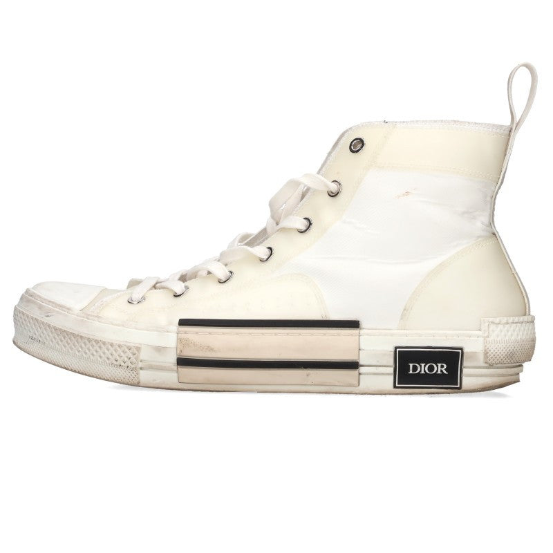 DIOR B23 High-Top Sneakers White Size 42.5